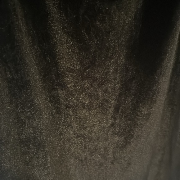 Black Velvet Boohoo Dress - Size 16 - Picture 3 of 6